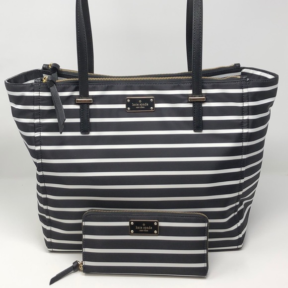 Nwt Kate Spade bundle Talya Large tote +wallet - Picture 7 of 8